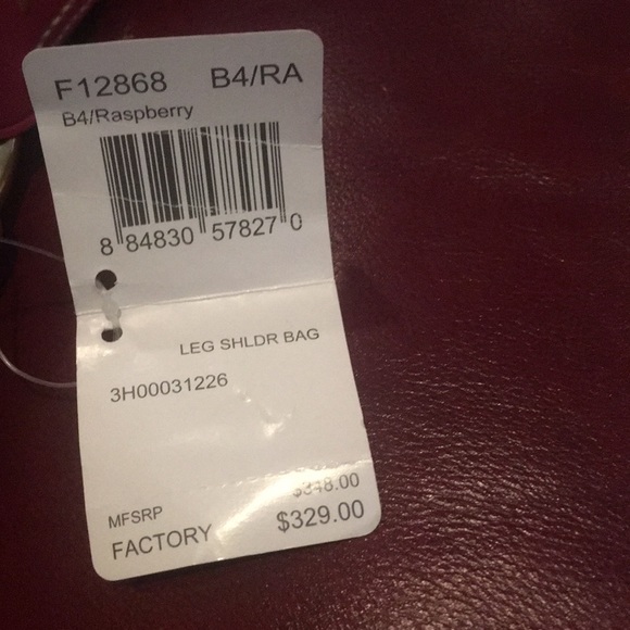 Coach Legacy NWT RASPBERRY - Picture 9 of 10